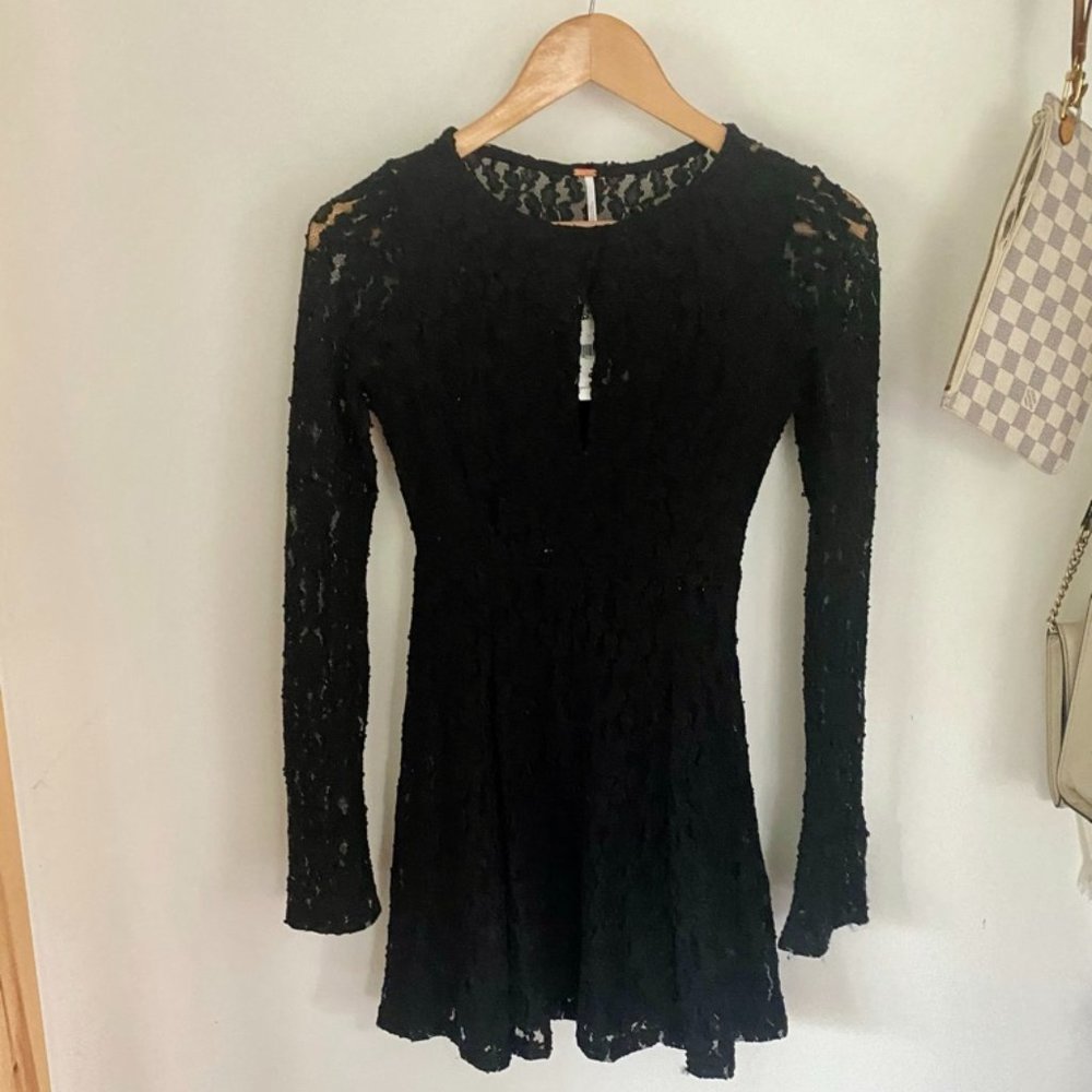 NWT Free People Teen Witch Lace Cutout Dress